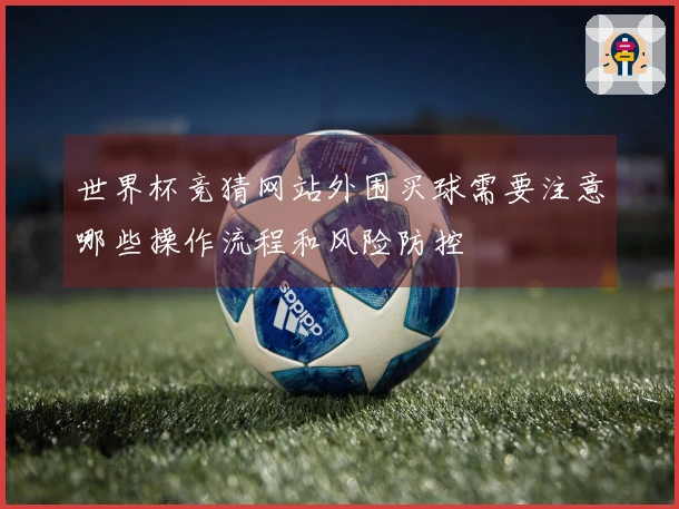 世界杯竞猜网站外围买球需要注意哪些操作流程和风险防控